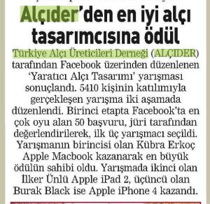 Posta Gazetesi, 13 Aralık 2011